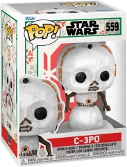 Pop! Star Wars Holiday - #559 C3PO Snowman